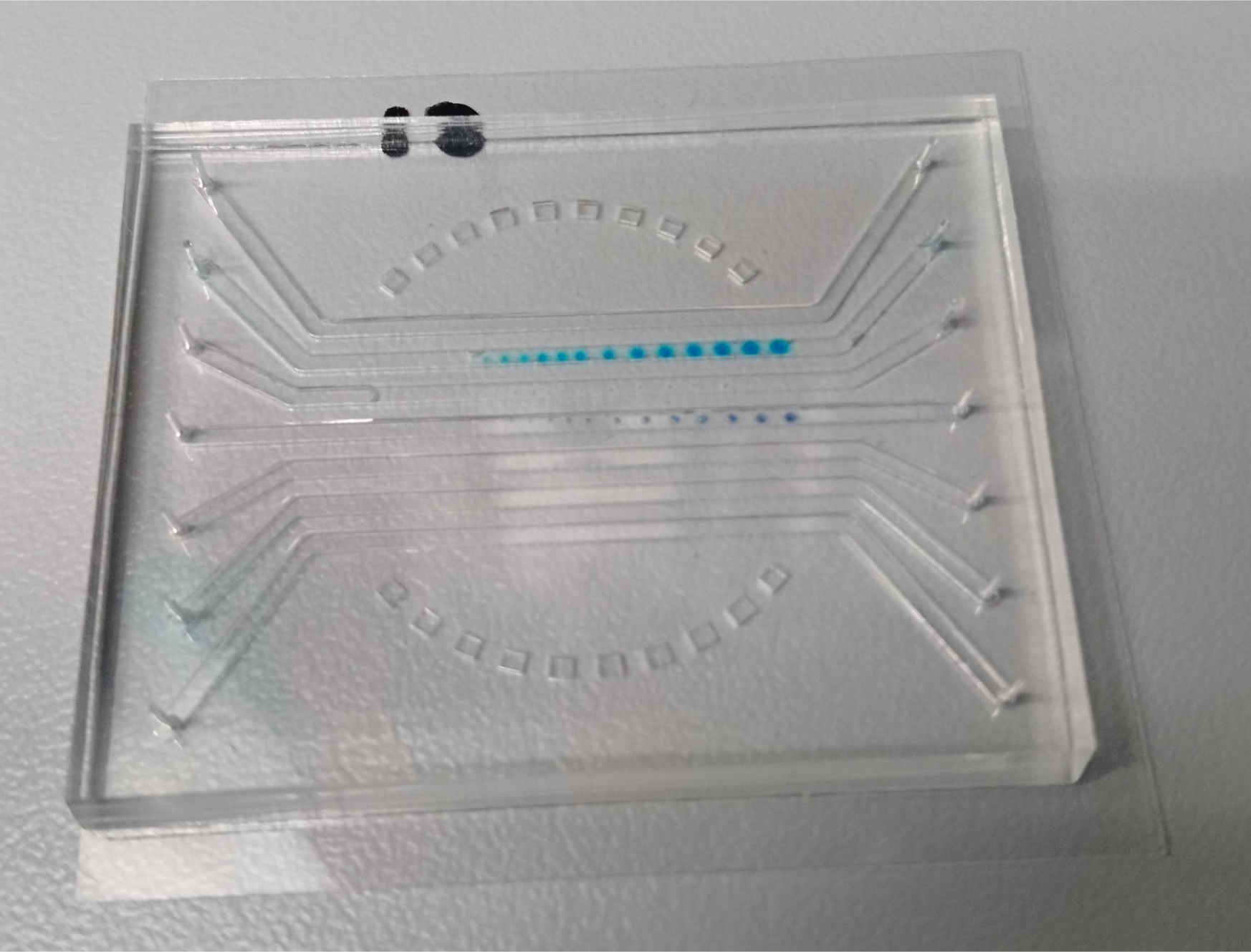 pattern on a chip